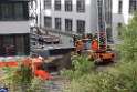 Fassadenfeuer Baustelle Koeln Kalk Dillenburgerstr P11